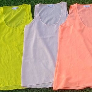 3 COTTON ON TANKS [fake grass]